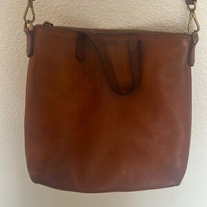 Madewell zip top transport crossbody